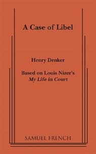 A Case Of Libel Book Cover