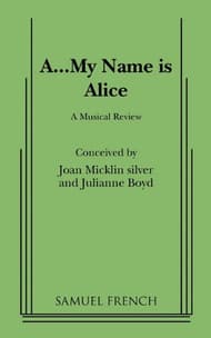 A-- My Name Is Alice Book Cover