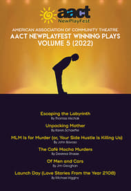 American Association of Community Theatre AACT NewPlayFest Winning Plays: Volume 5 (2022) Book Cover