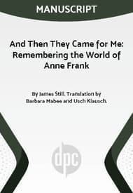 And Then They Came for Me: Remembering the World of Anne Frank Book Cover