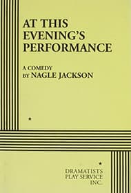 At This Evening's Performance Book Cover