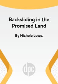Backsliding In The Promised Land Book Cover