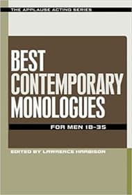 Best Contemporary Monologues for Men 18-35 Book Cover