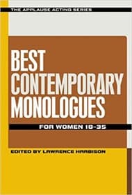 Best Contemporary Monologues for Women 18-35 Book Cover