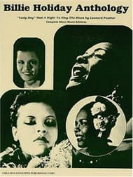 Billie Holiday Anthology Book Cover