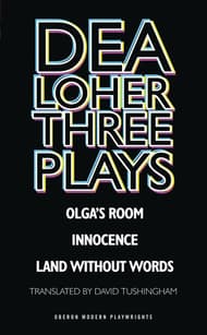 Dea Loher Book Cover