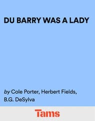 Du Barry Was A Lady Book Cover