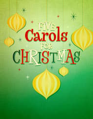 Five Carols for Christmas Book Cover