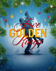 Five Golden Rings: A Greeting Card Channel Holiday Musical Book Cover