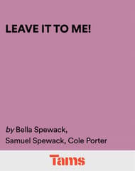 Leave It To Me! Book Cover