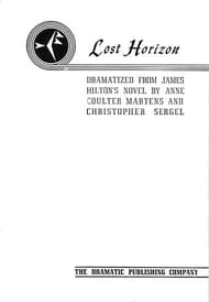 Lost Horizon Book Cover