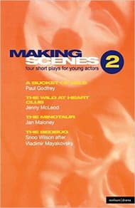 Making Scenes 2 - Four Short Plays for Young Actors Book Cover