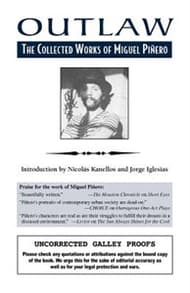 Outlaw: The Collected Works of Miguel Pinero Book Cover