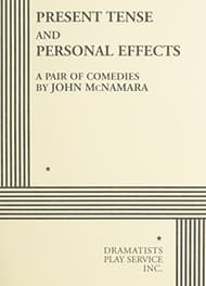 Present Tense ; And, Personal Effects Book Cover