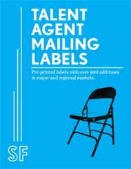 Talent Agents Mailing Labels (Actor's Suite) Book Cover