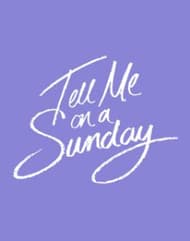 Tell Me On a Sunday Book Cover