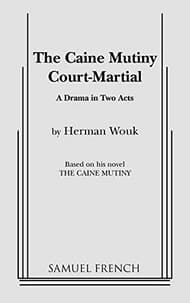 The Caine Mutiny Court Martial Book Cover