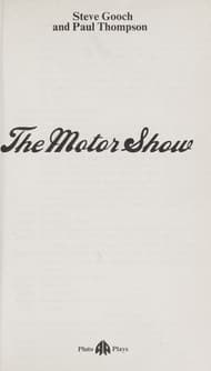 The Motor Show Book Cover