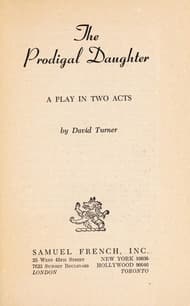 The Prodigal Daughter Book Cover
