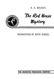 The Red House Mystery Book Cover