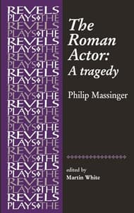 The Roman Actor Book Cover