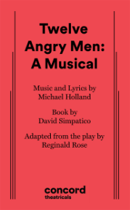 Twelve Angry Men: A Musical Book Cover