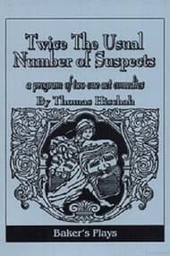 Twice The Usual Number Of Suspects Book Cover