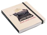 Vintage Typewriter Pocket Planner Book Cover