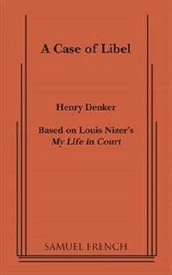 A Case Of Libel Book Cover