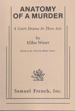 Anatomy Of A Murder Book Cover