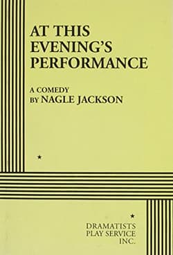 At This Evening's Performance Book Cover