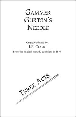 Gammer Gurton's Needle Book Cover