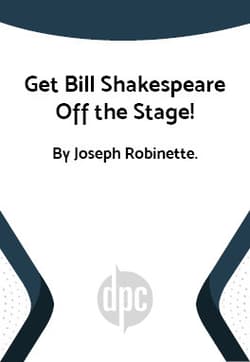 Get Bill Shakespeare Off the Stage! Book Cover