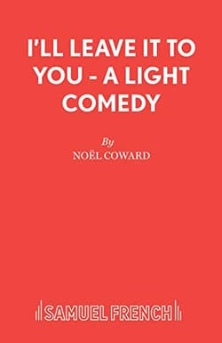 I'll Leave it to You Book Cover