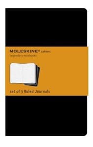 Moleskine Cahiers Set of 3 Ruled Journal Book Cover