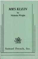 Mrs. Klein Book Cover