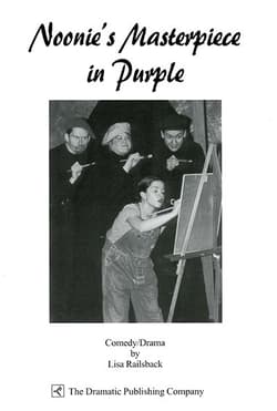 Noonie's Masterpiece In Purple Book Cover