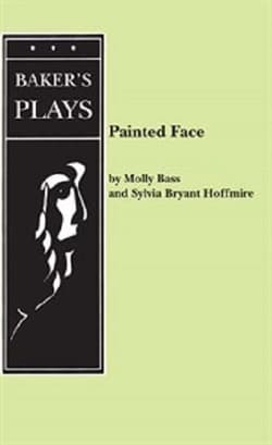 Painted Face Book Cover