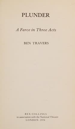 Plunder Book Cover