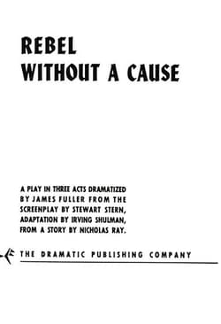 Rebel Without a Cause Book Cover