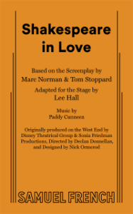 Shakespeare in Love Book Cover