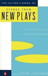 The Actor's Book of Scenes from New Plays: 70 Scenes for Two Actors, from Today's Hottest Playwrights Book Cover