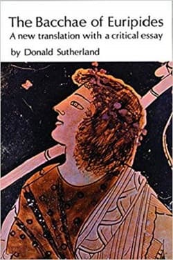 The Bacchae Of Euripides Book Cover