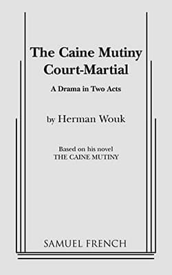 The Caine Mutiny Court Martial Book Cover