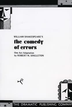 The Comedy of Errors Book Cover