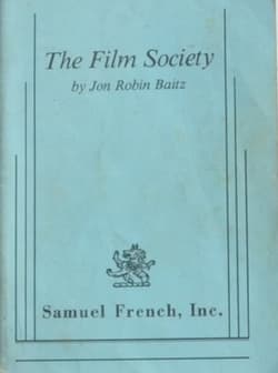 The Film Society Book Cover