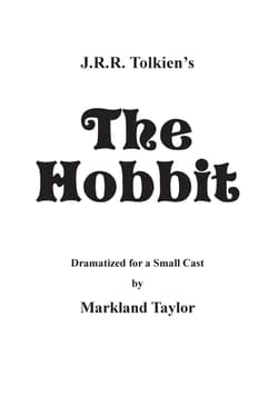 The Hobbit Book Cover