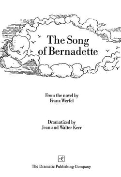 The Song of Bernadette Book Cover