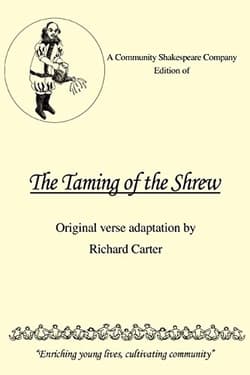 The Taming of the Shrew - An Original Verse Adaptation Book Cover