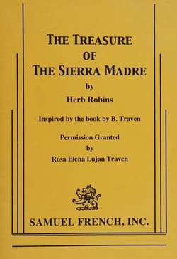The Treasure of Sierra Madre Book Cover